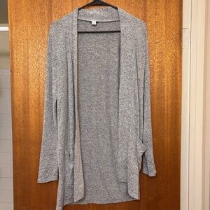 J. Crew Heather Gray Women's Cardigan